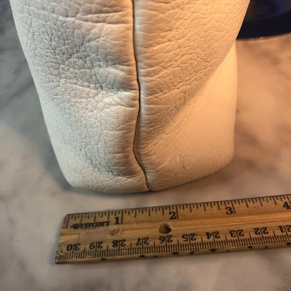 Purse Gold Chain Shoulder Crossbody Tote Tortoise Shell Handles - Picture 6 of 13